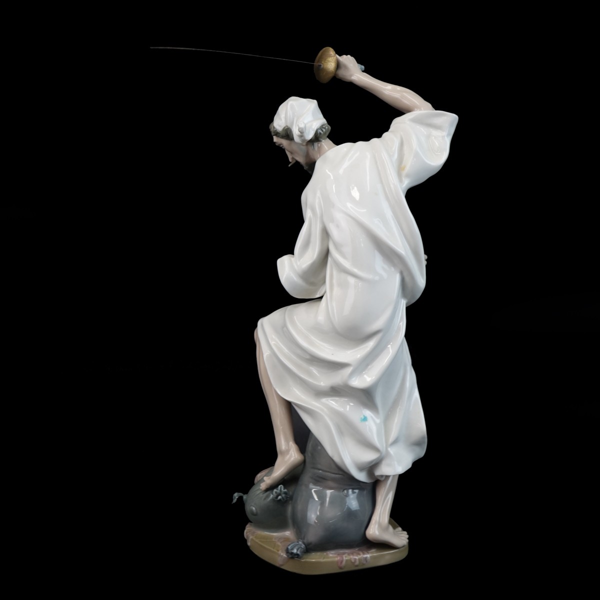 Lladro "Wrath and Don Quixote" Porcelain Figurine