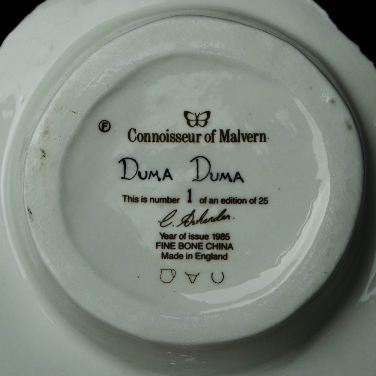 Connoisseur "Duma Duma" Fine Bone China Figurine
