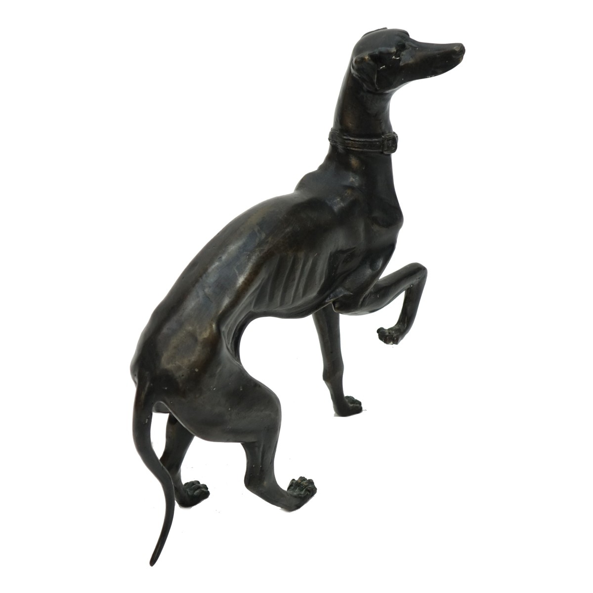 Modern Bronze Model of a Greyhound