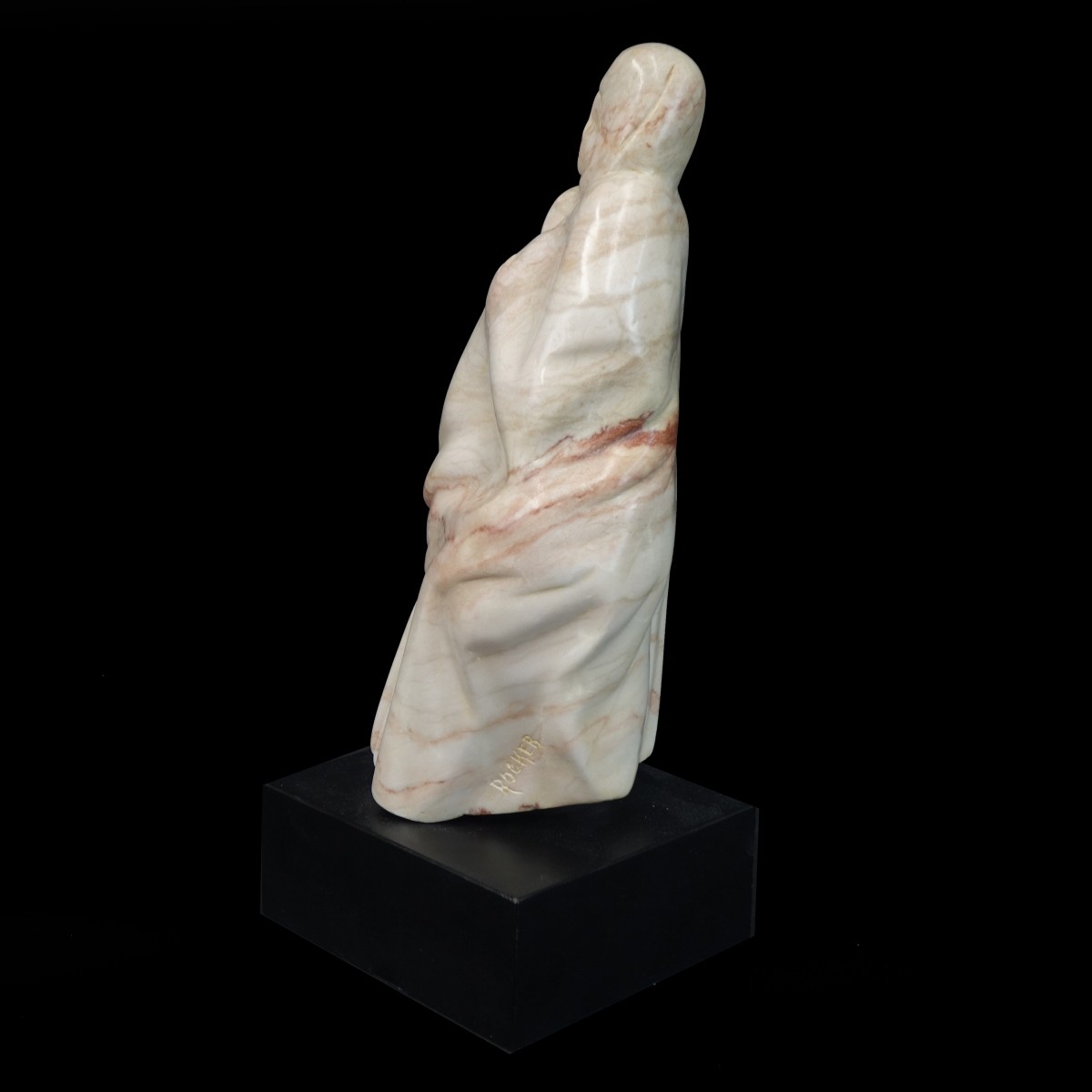 John Rocker Marble Sculpture