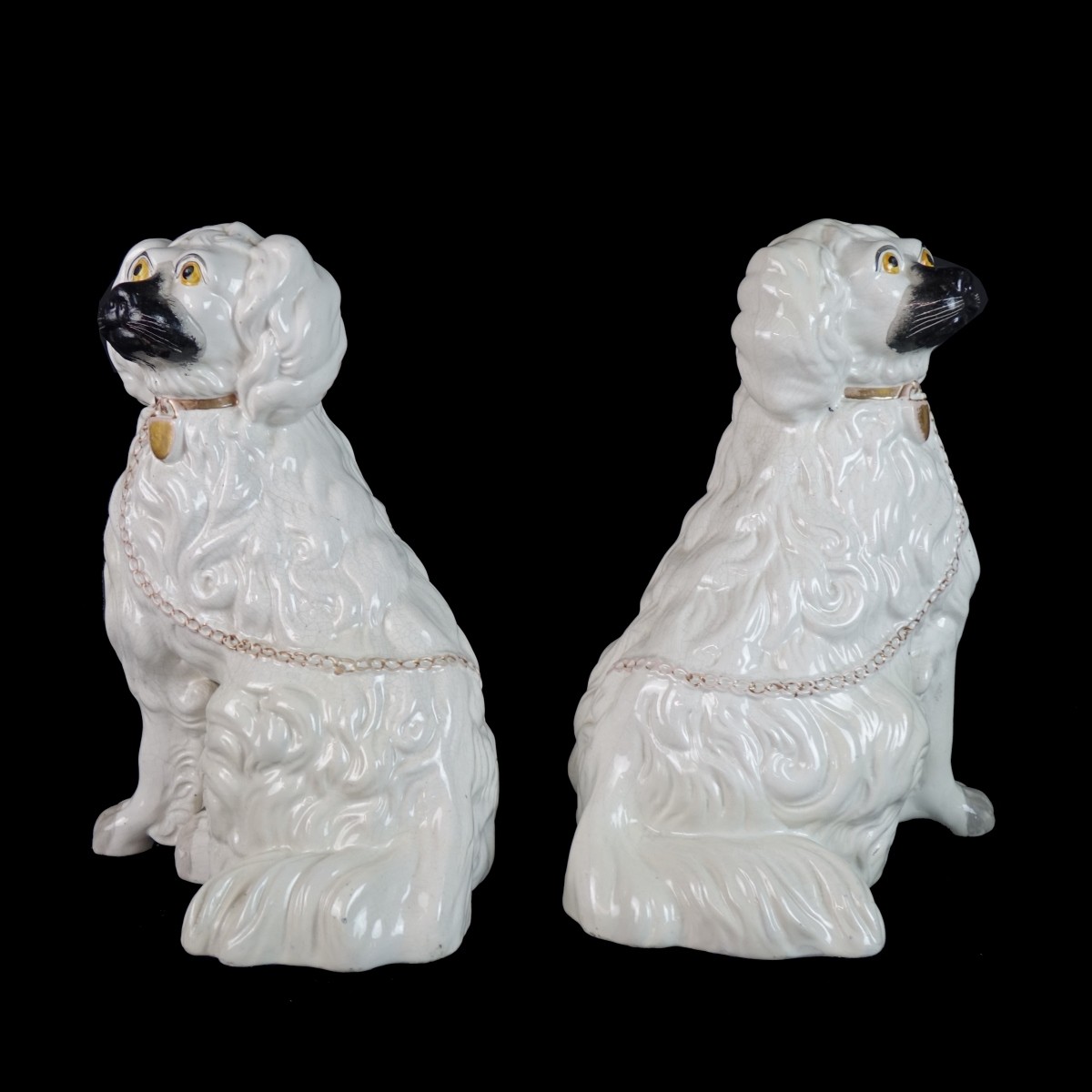 Pair of Staffordshire Figurines