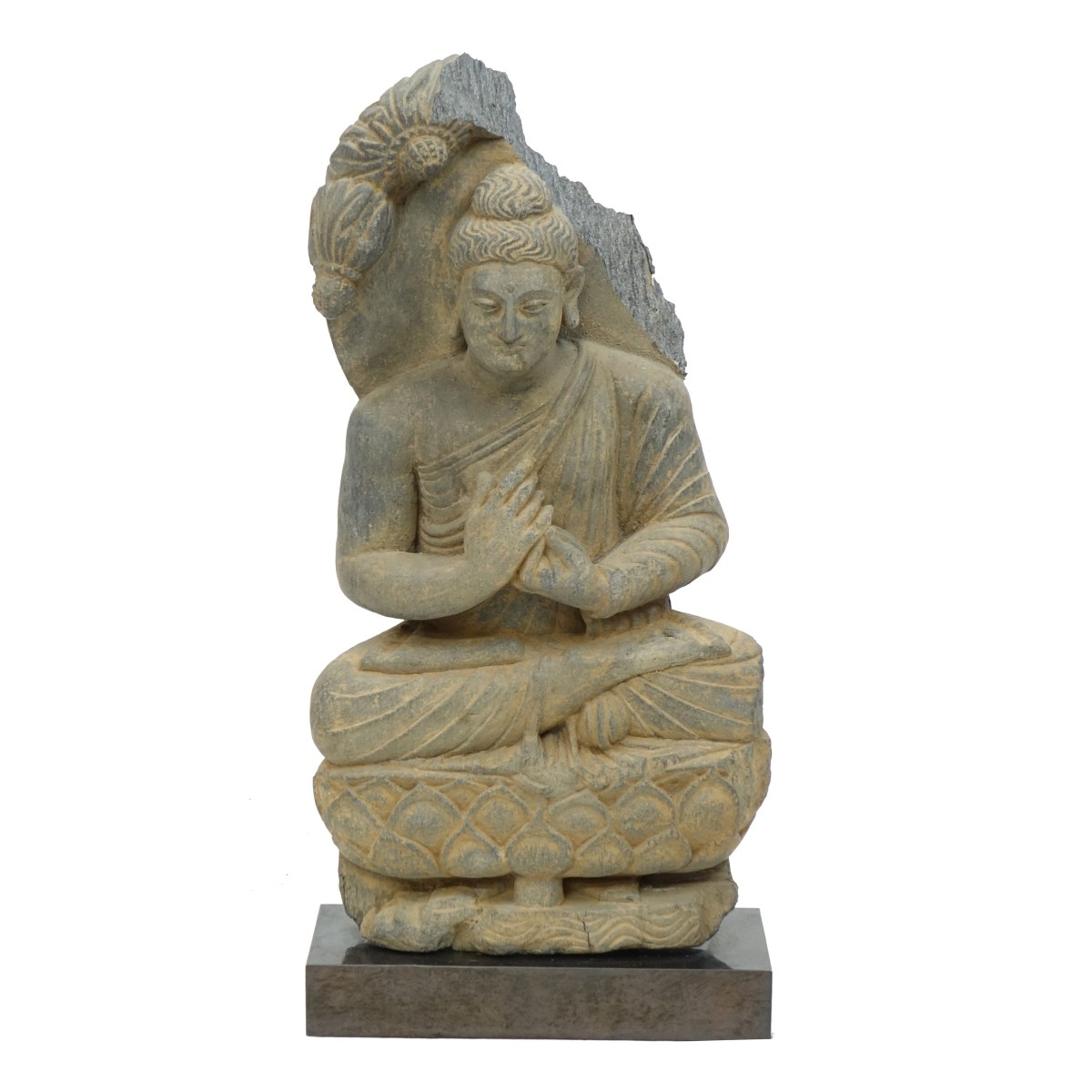 3rd Cent. Ghadaran Stone Buddha Figure