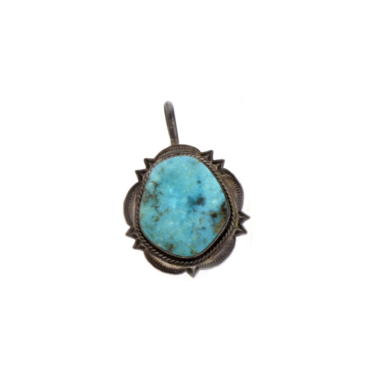 Agate/Turquoise Necklace and Turquoise Pendant
