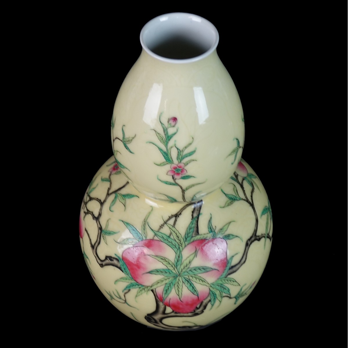 Modern Chinese Double Gourd Vase