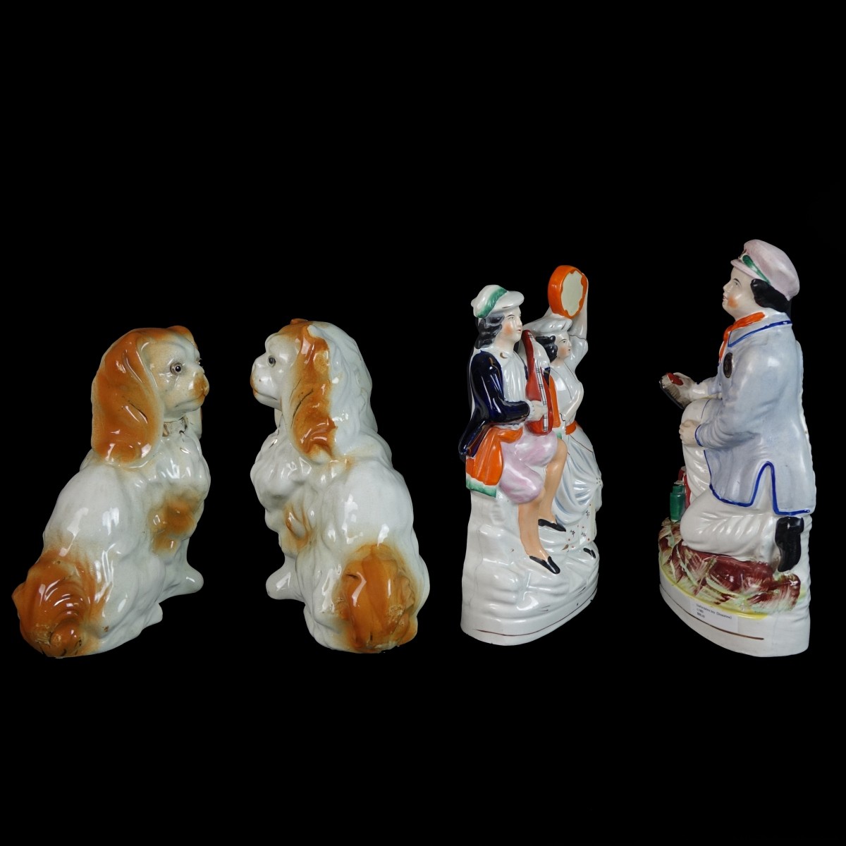 Four (4) Staffordshire Figurines