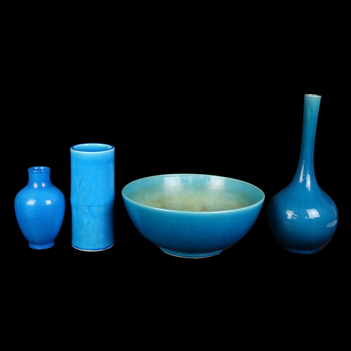 Four (4) Modern Chinese Style Tableware