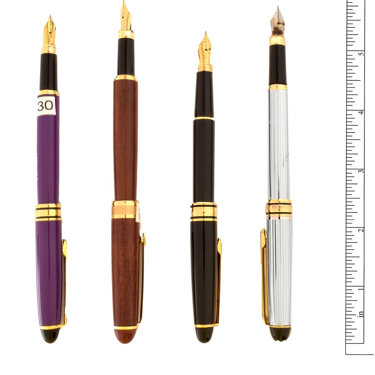Four Fountain Pens
