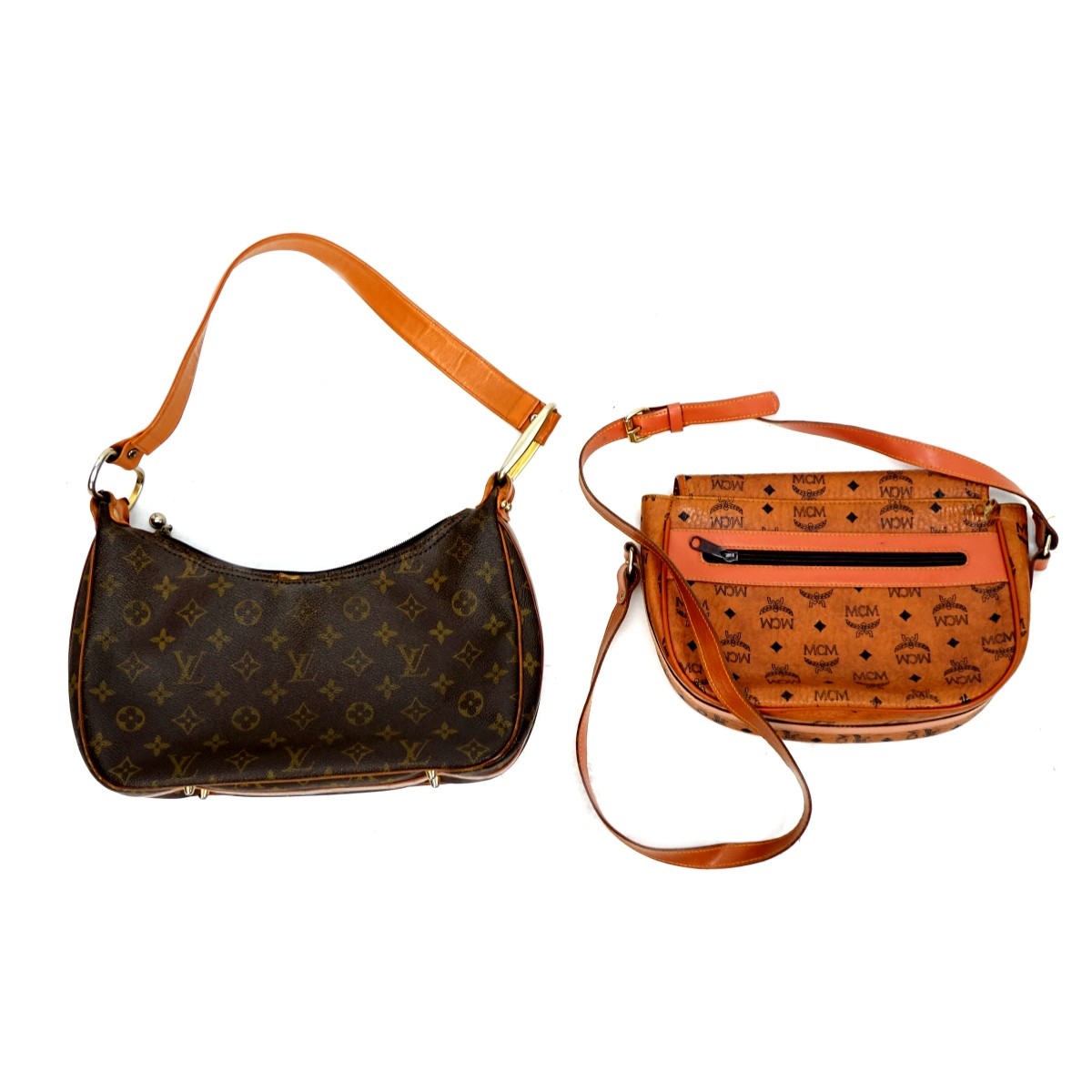 Louis Vuitton and MCM Bags
