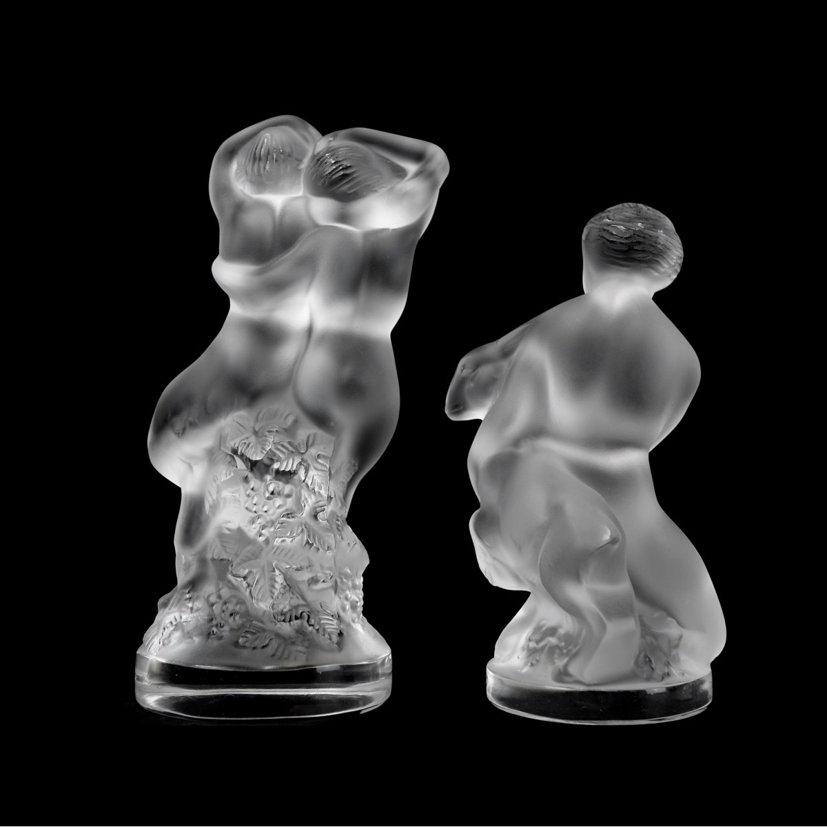 Two (2) Lalique Figurines