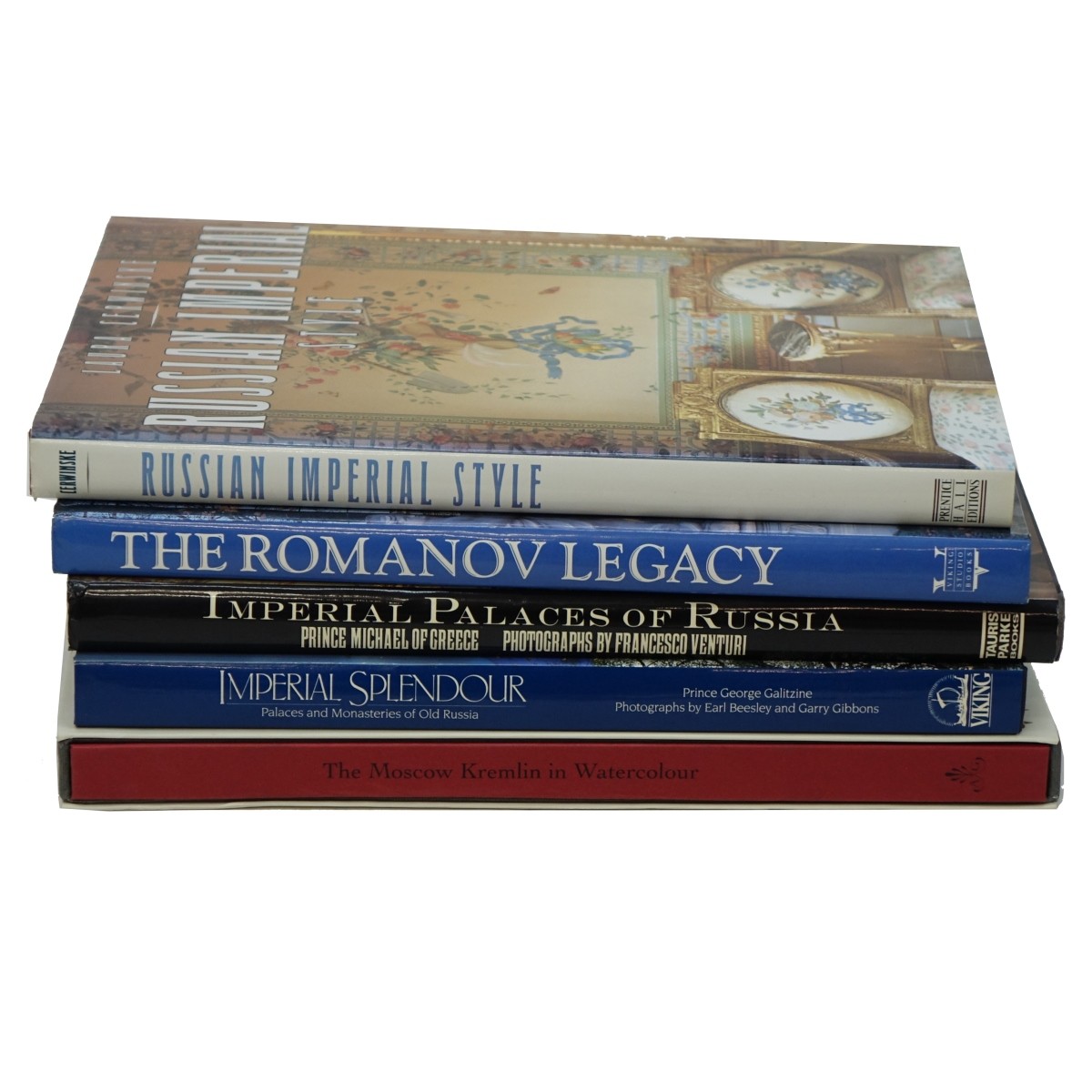 Five Volumes on Russian Art and Design