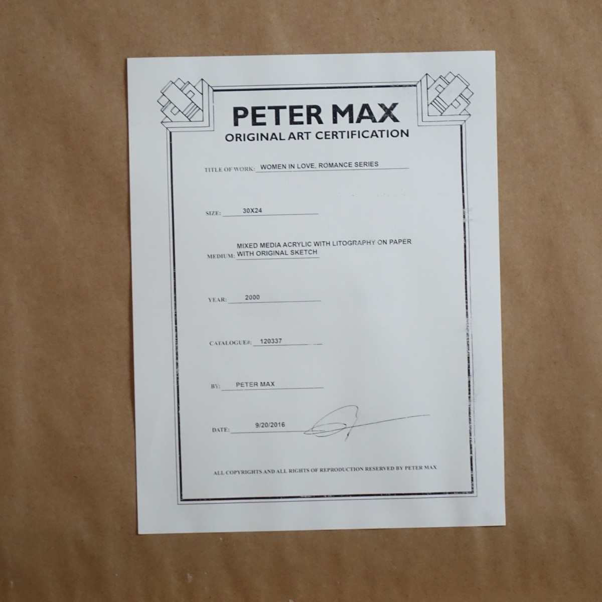Peter (Finkelstein) Max (Born 1937)