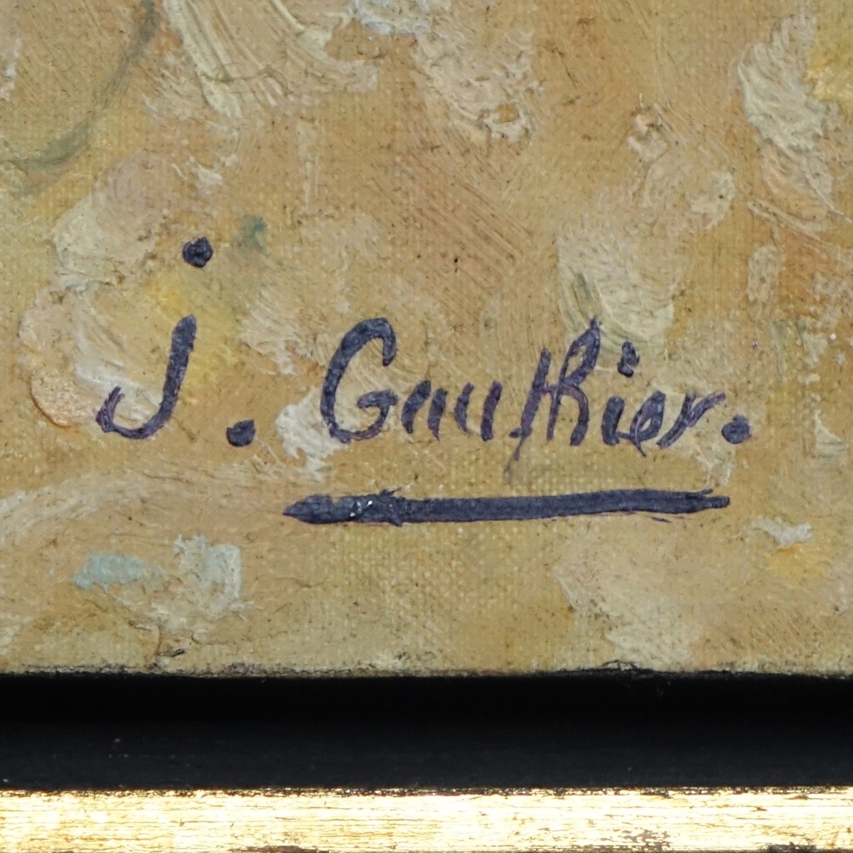 J. Gauthier (20th C.) O/C