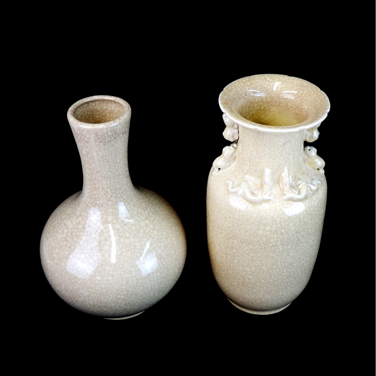 (2) Chinese Style Vases