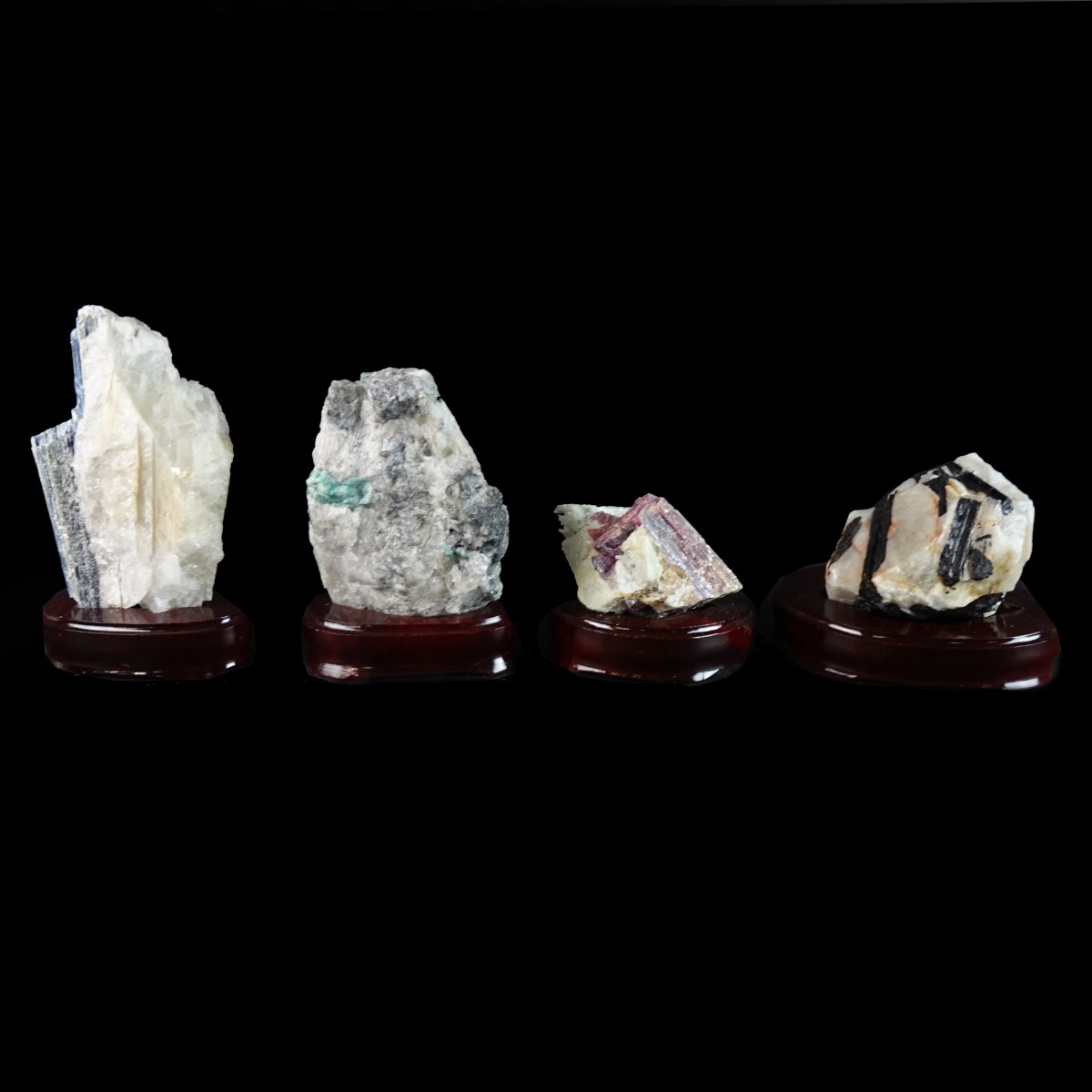 (4) Assorted Mineral Specimens