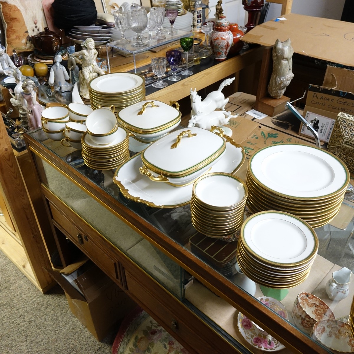 (66) Pc Limoges P and P Dinnerware