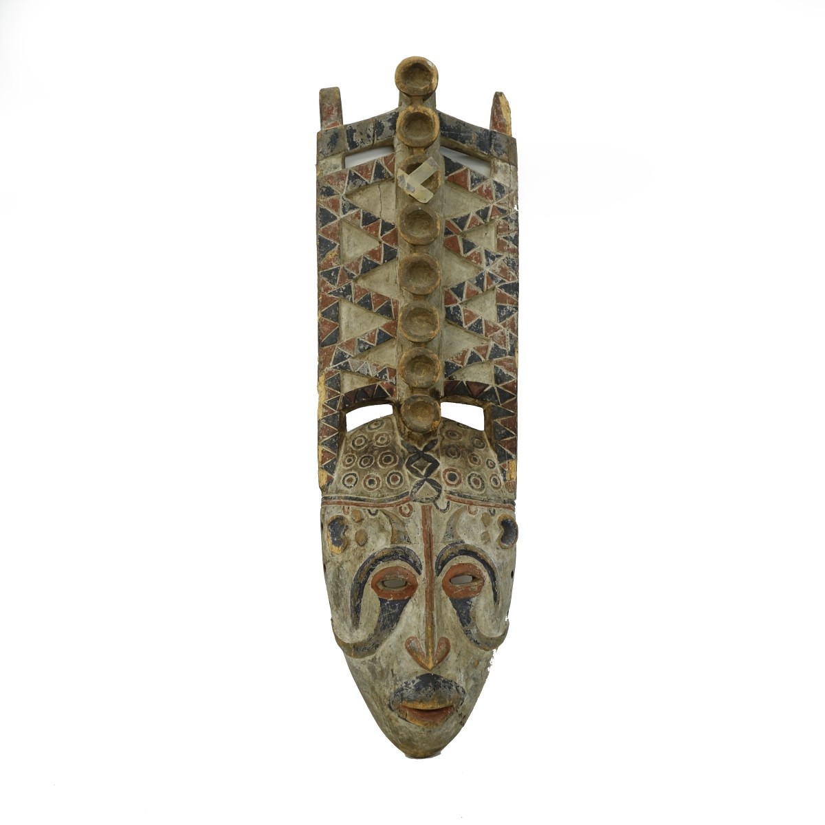African Carved Wooden Mask