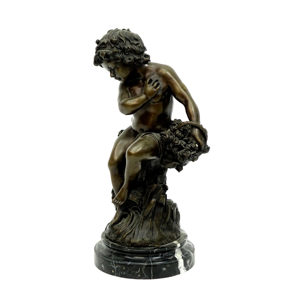 20th C. Neoclassical Style Bronze Figure