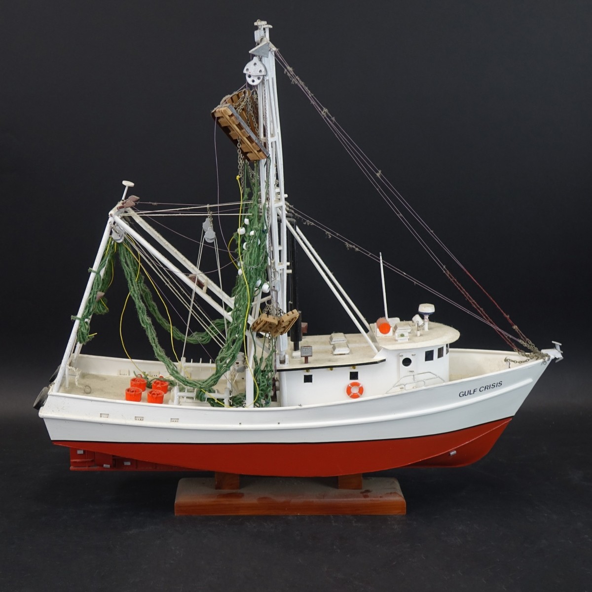 Vintage Gulf Crisis Model Boat