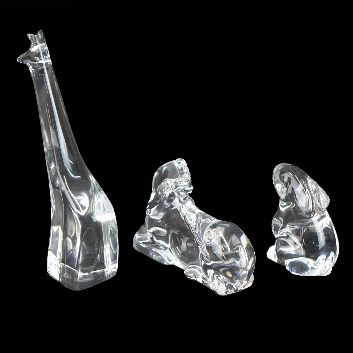 Baccarat Crystal Figurines | Kodner Auctions