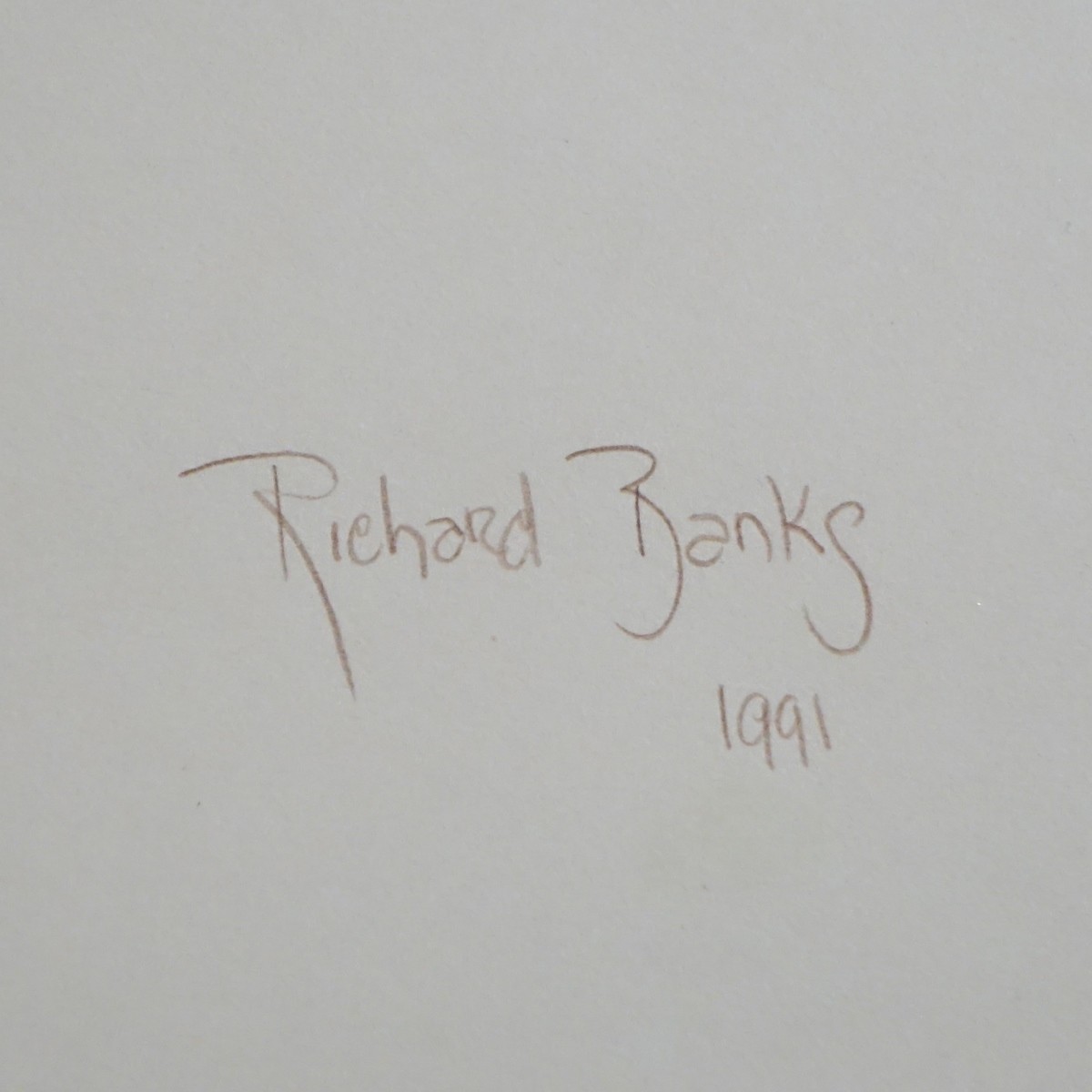 Richard Banks, American (Born 1929)