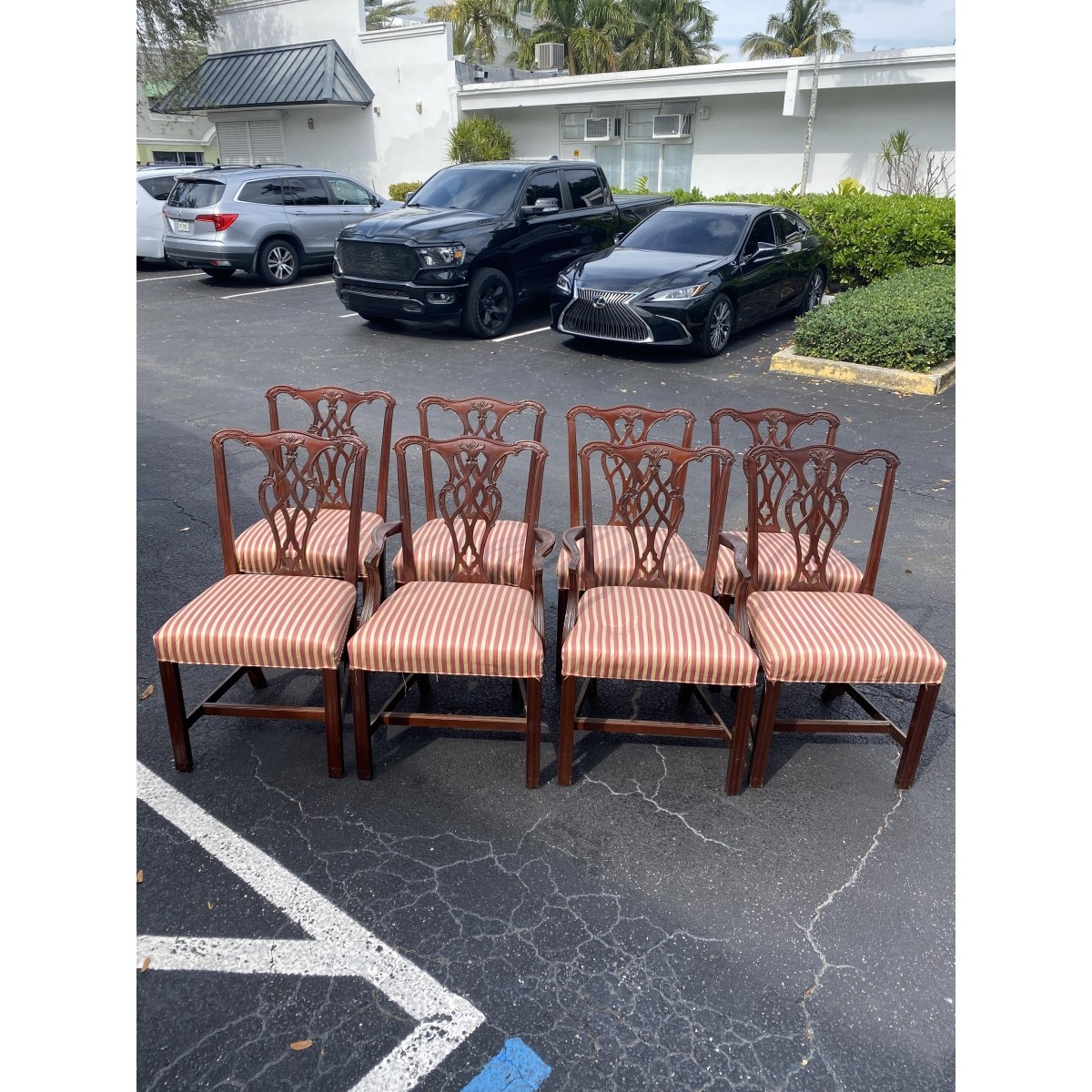 Eight (8) Councill Cambridge Dining Chairs