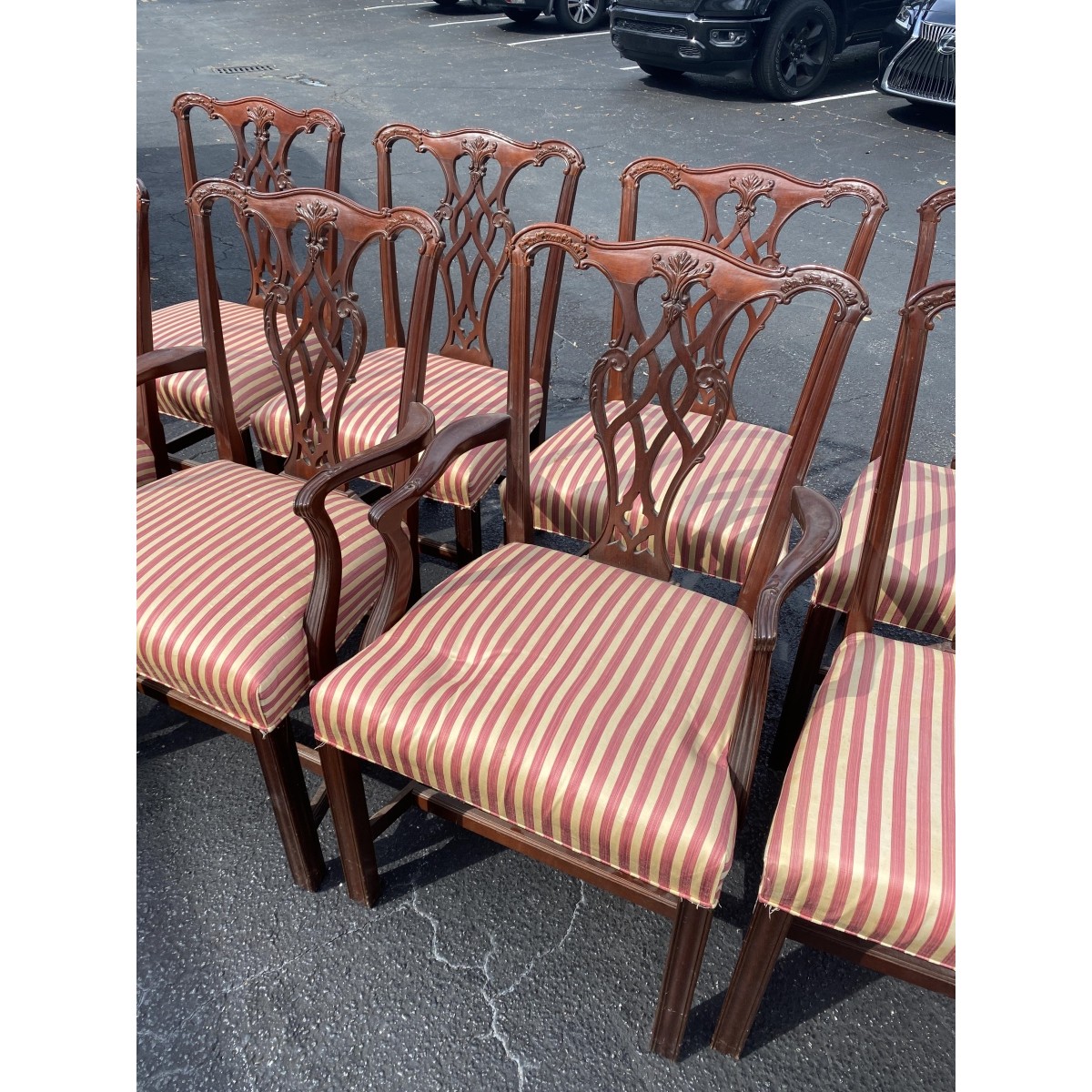 Eight (8) Councill Cambridge Dining Chairs