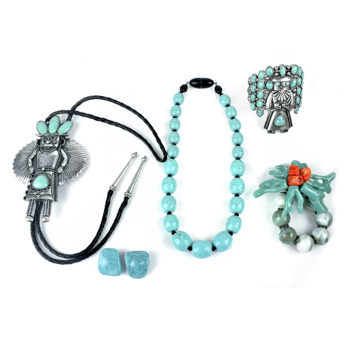 Imitation Turquoise Jewelry Collection