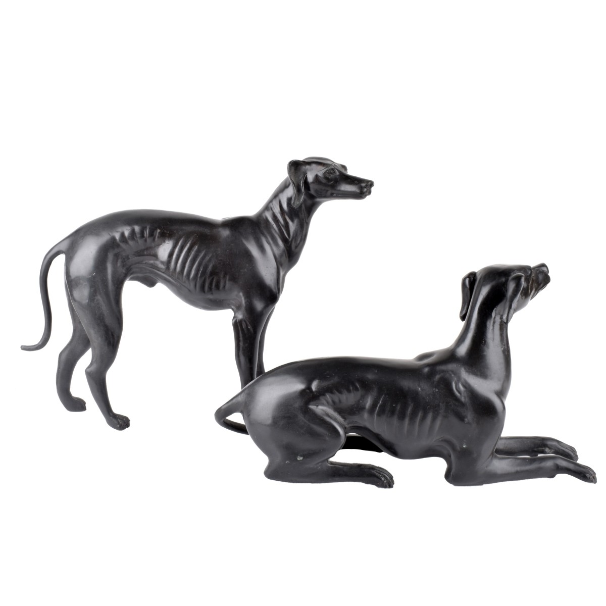 P.J. Mene Style Bronze Greyhounds