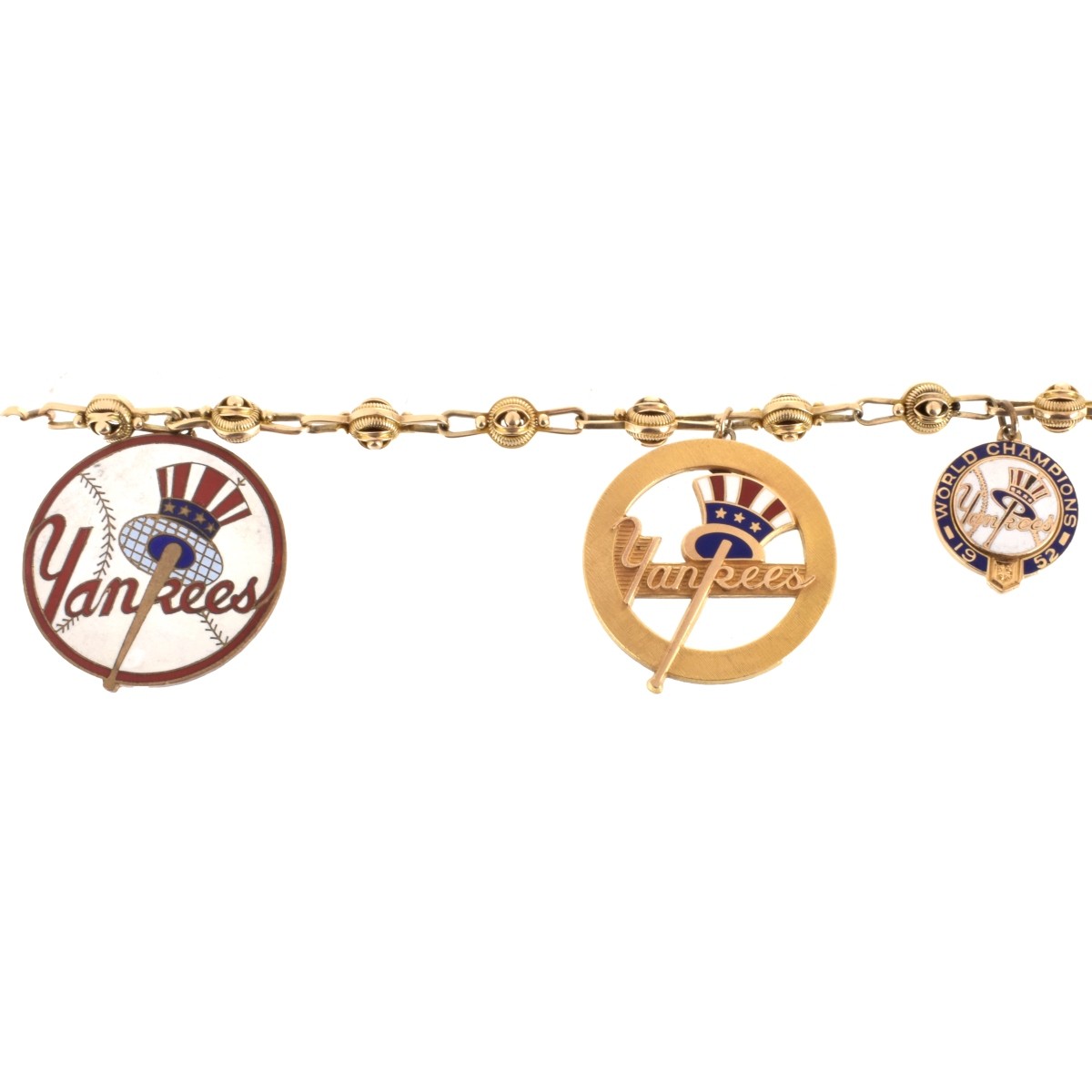 NY Yankees Pendant Necklace