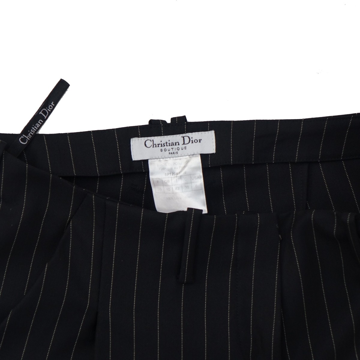 Christian Dior Pin Stripe Pants