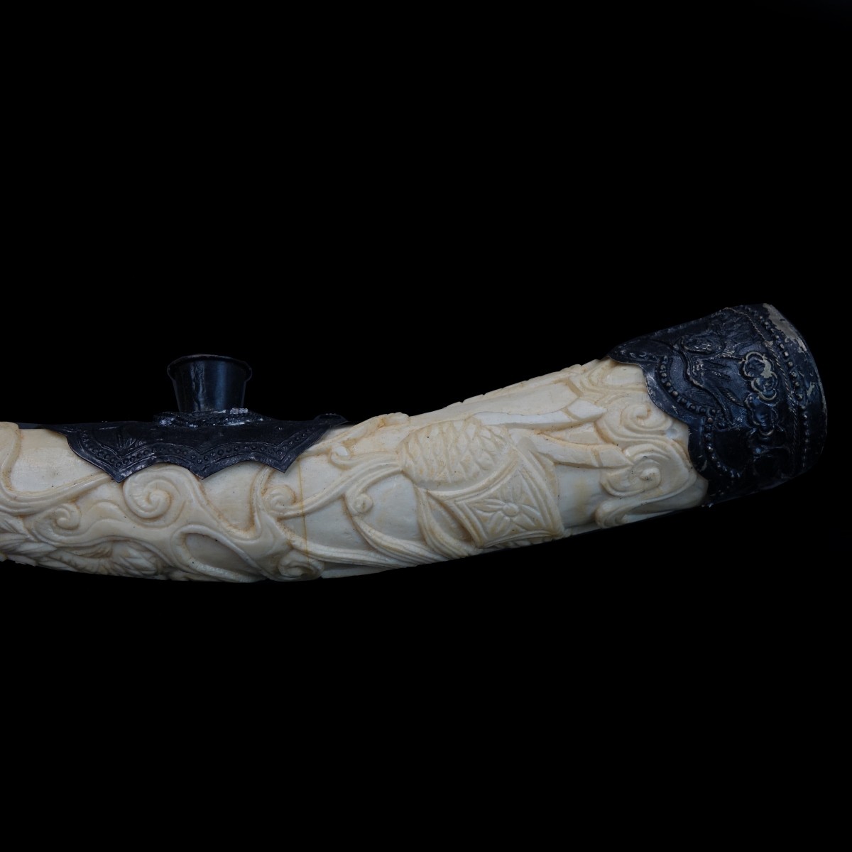 Chinese Carved Opium Pipes