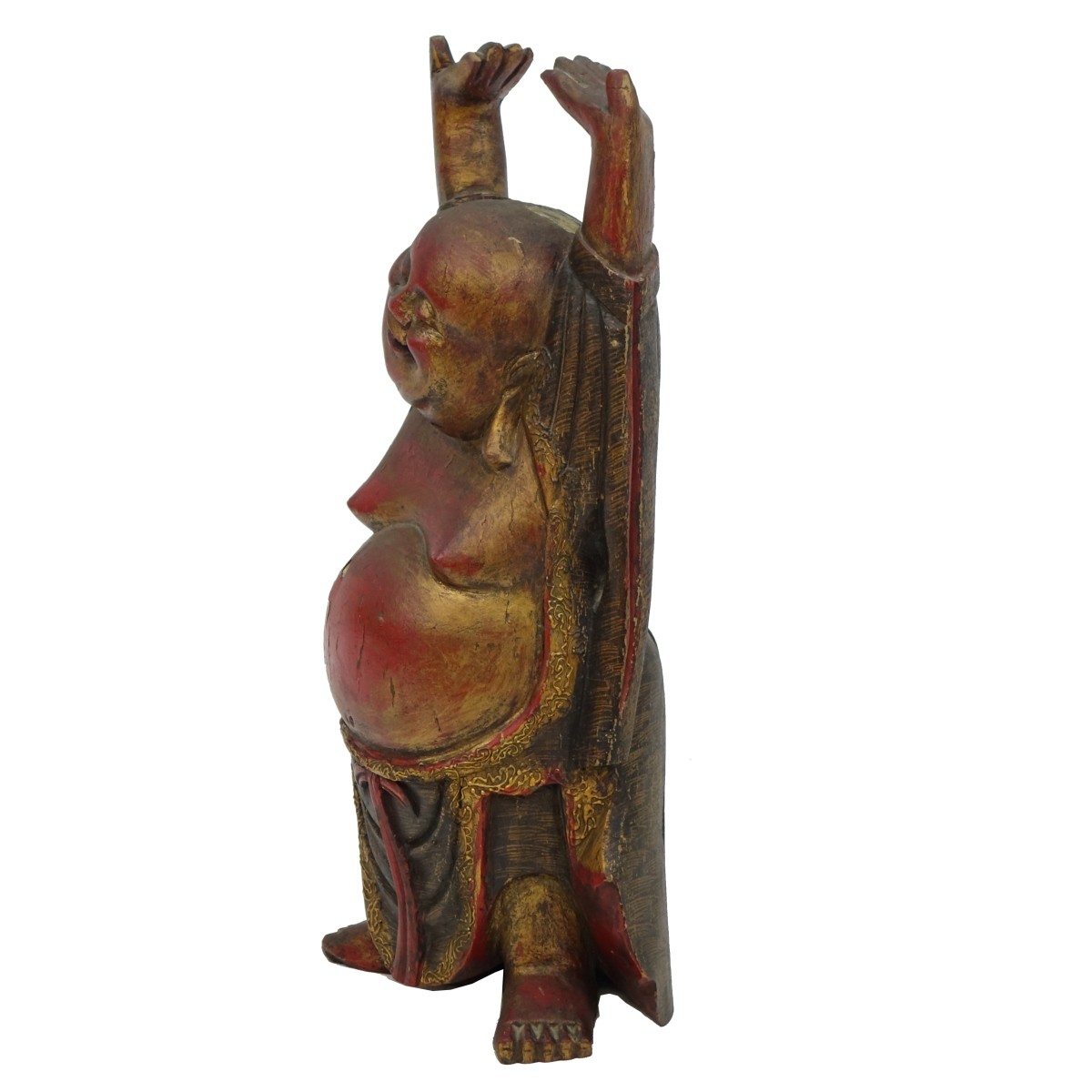 Vintage Chinese Hotei Buddha Figure