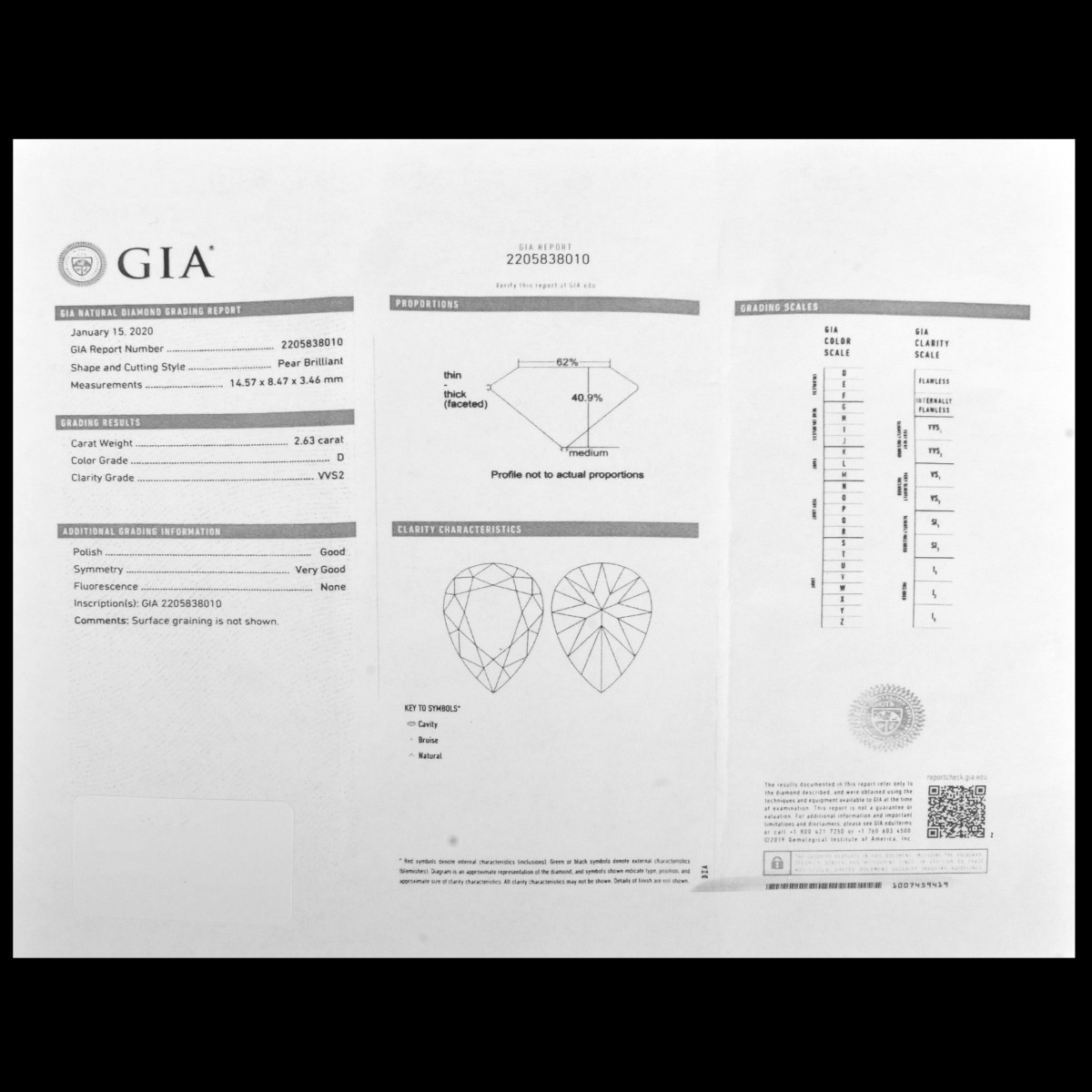GIA 9.83ct Diamond Earrings