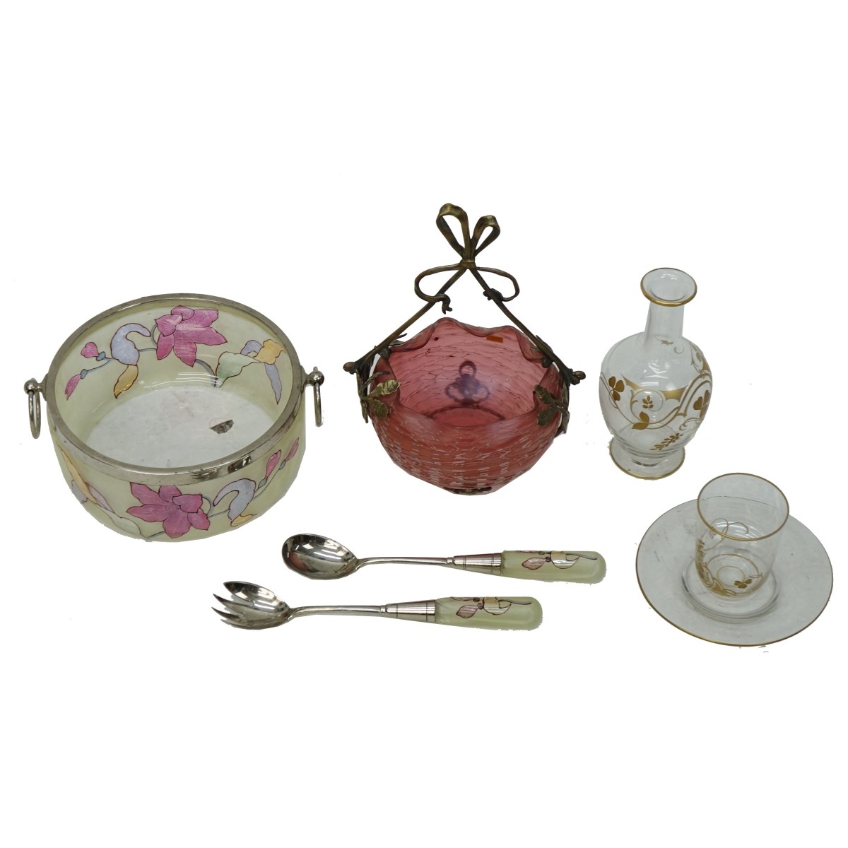 Victorian Glass Tableware
