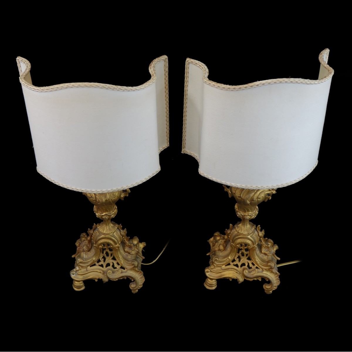 Pair of Louis XVI Style Lamps