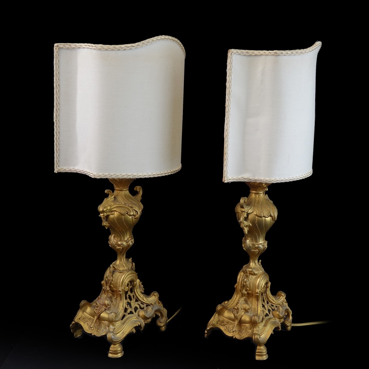 Pair of Louis XVI Style Lamps