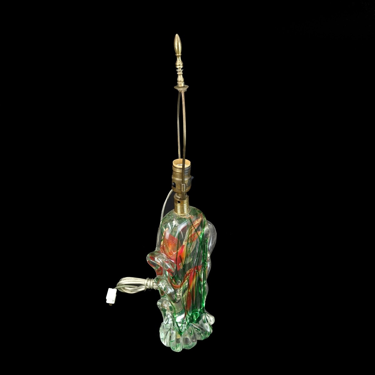 Murano Art Glass Aquarium Lamp