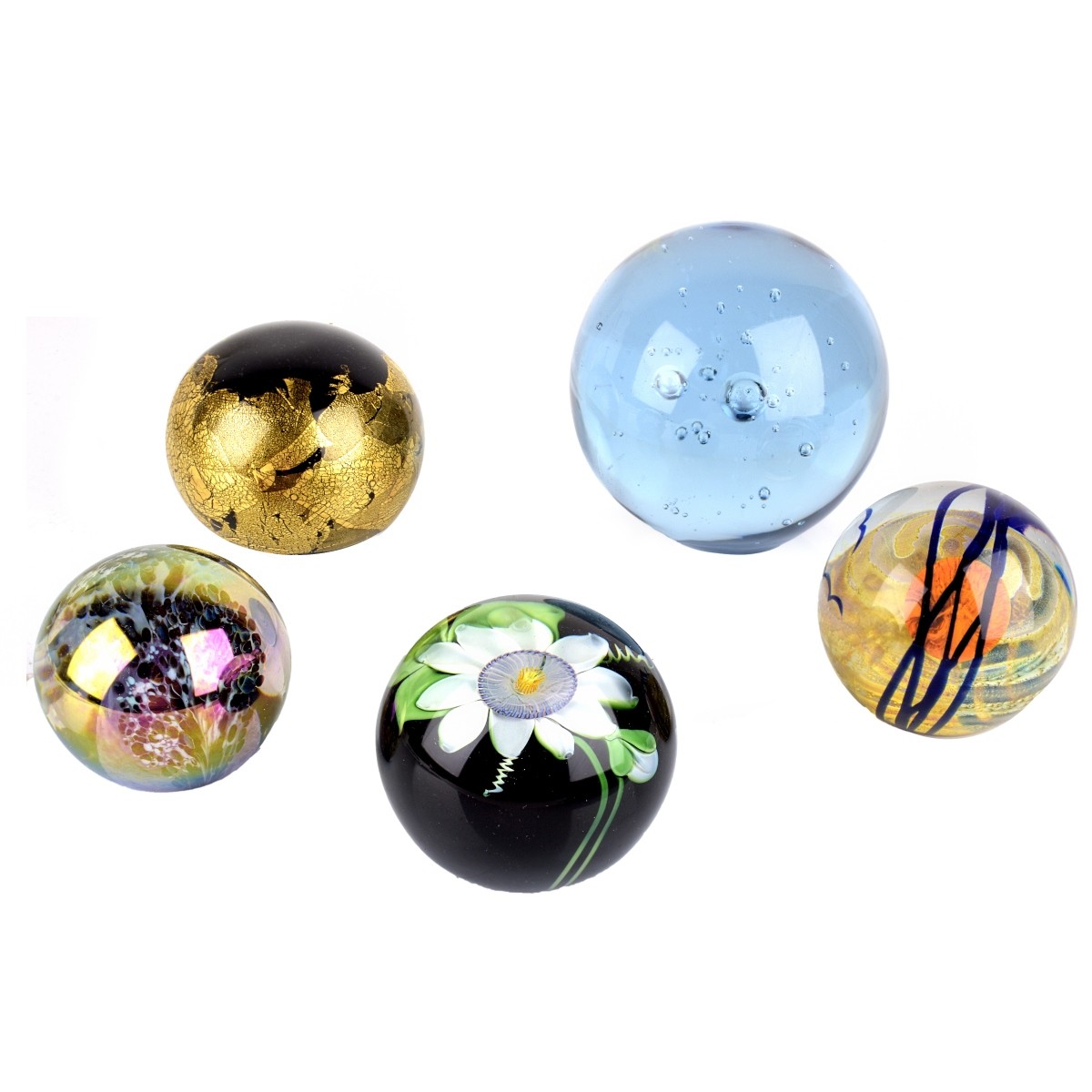 Vintage Glass Paperweights