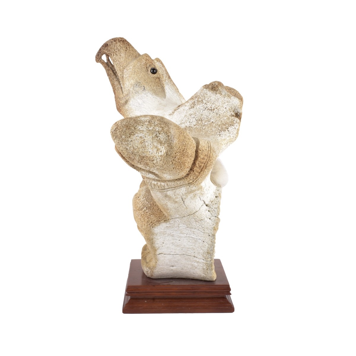 Mnnr of Manasie Akpaliapik Whalebone Sculpture