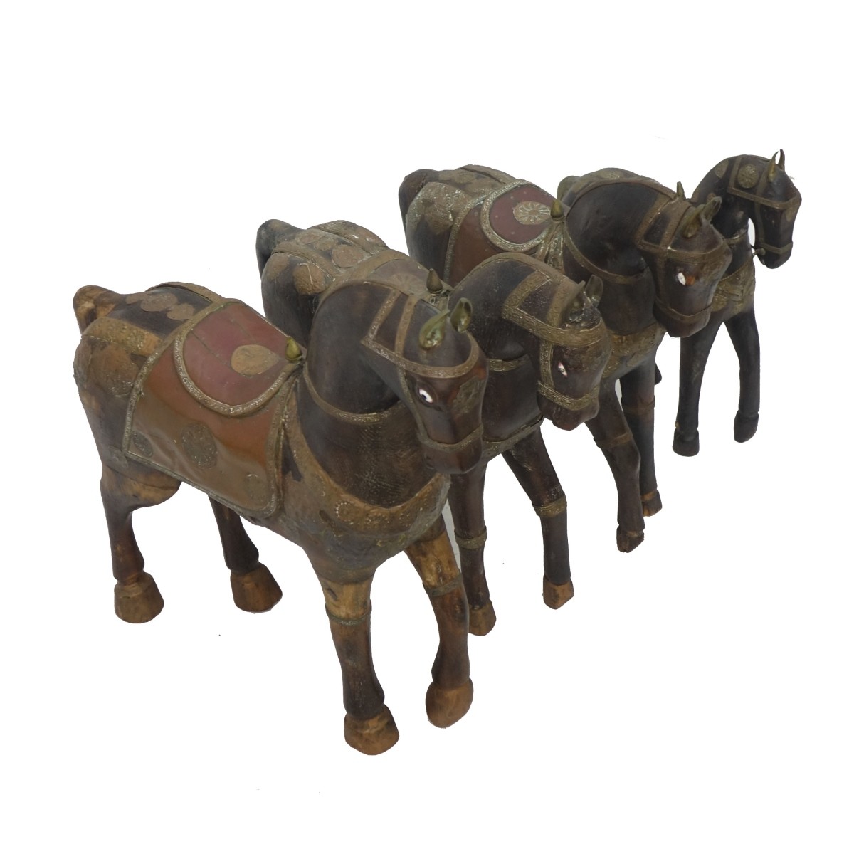 Indian Carved Horses