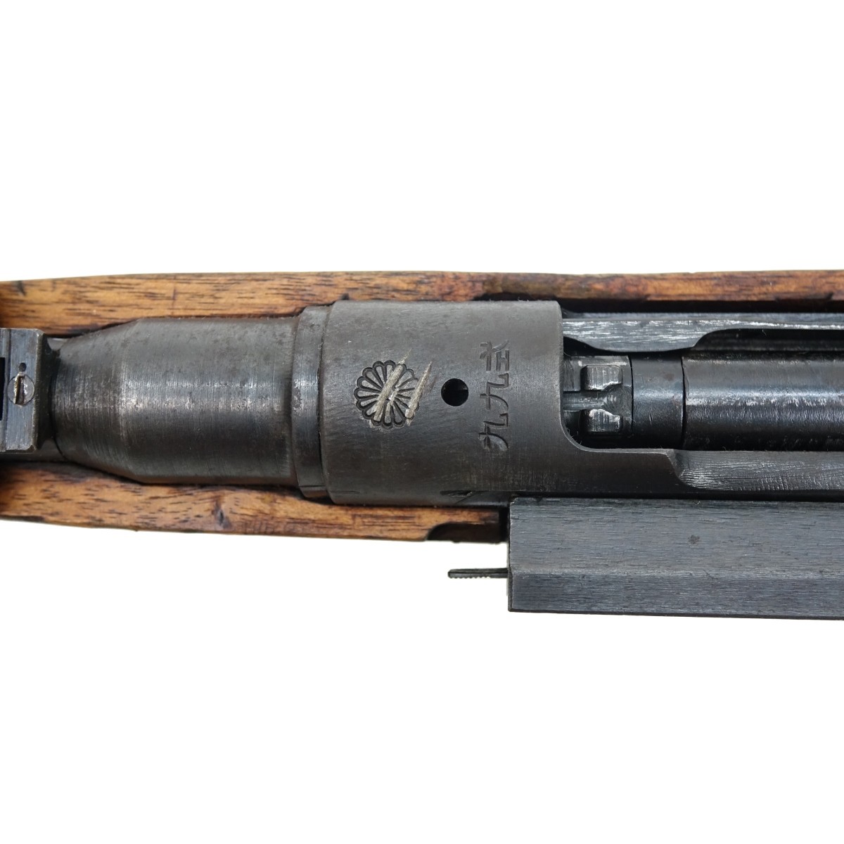 Japanese WWII Rifle with Bayonet and Knife