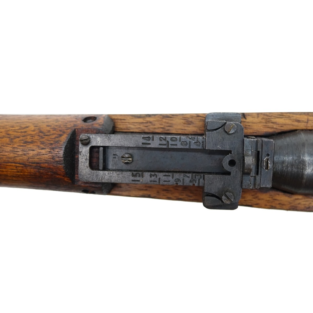 Japanese WWII Rifle with Bayonet and Knife