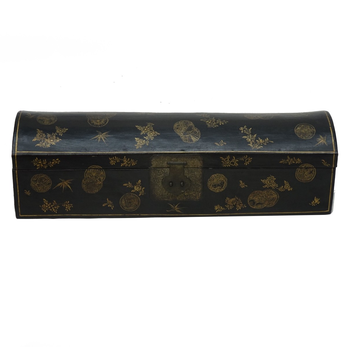 Antique Chinese Pillow Box