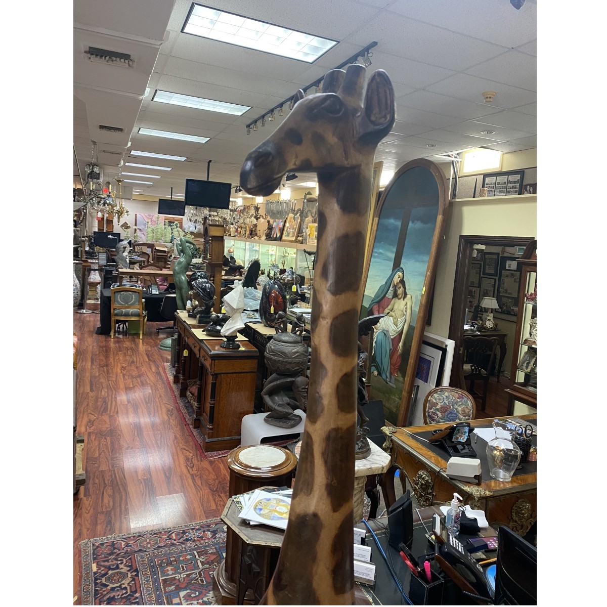 Palace Size Giraffe Sculpture