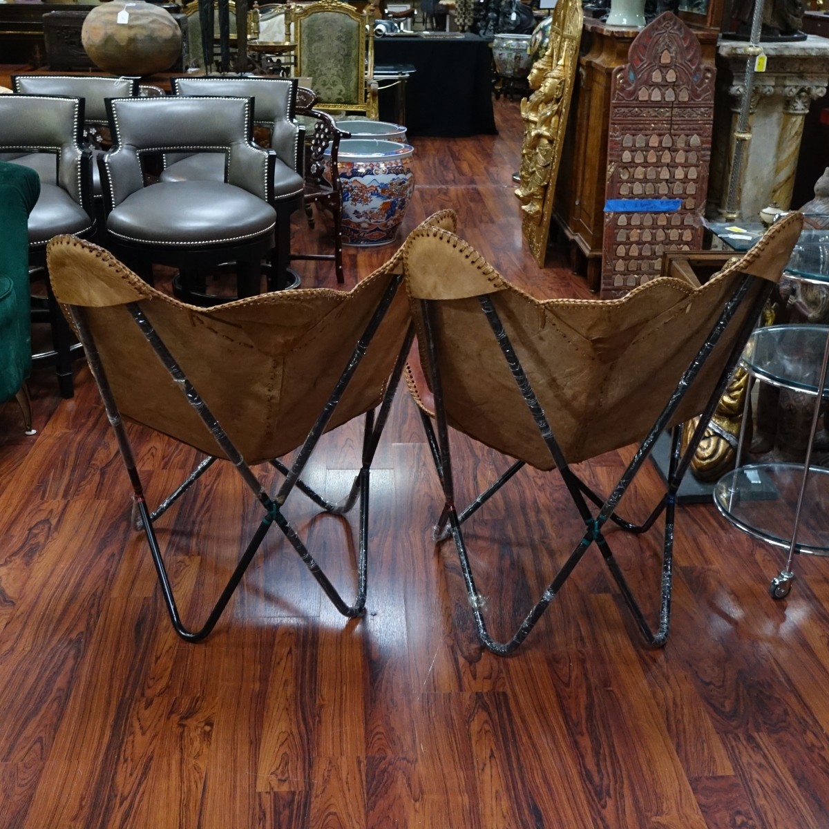 Pair of Leather Chairs