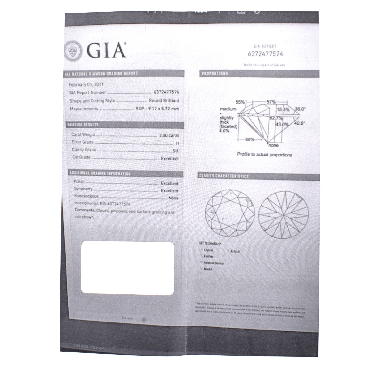 GIA 6.02ct TW Two Diamonds | Kodner Auctions