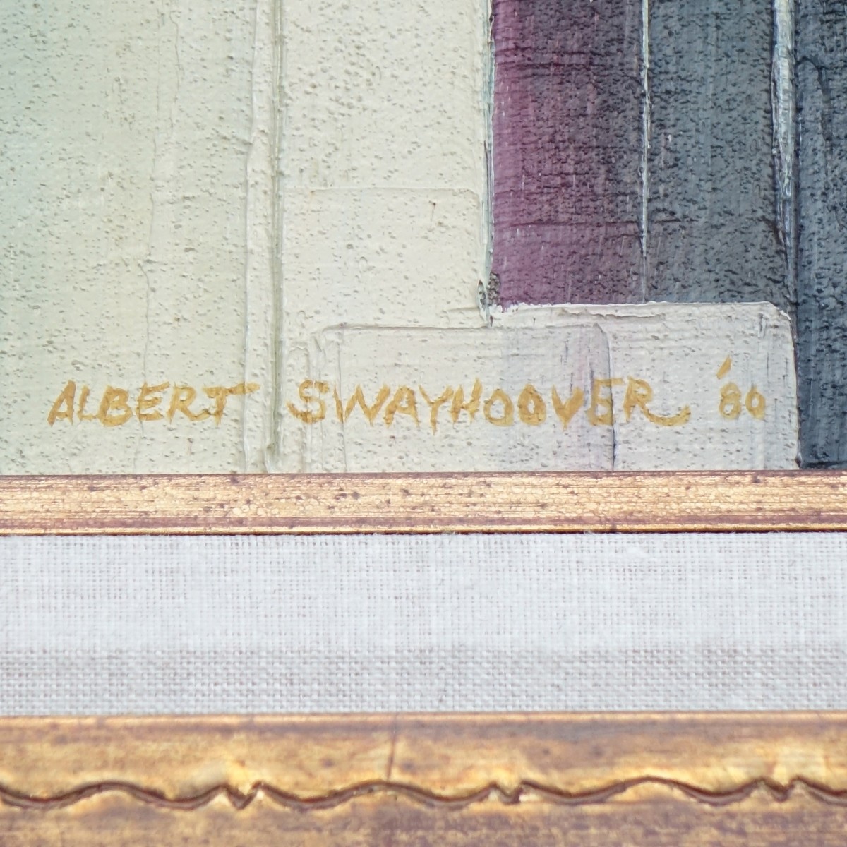 Albert Swayhoover, American (b. 1931)