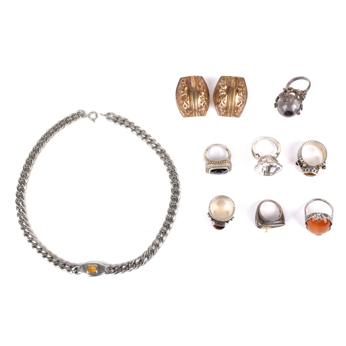 Silver Jewelry Lot