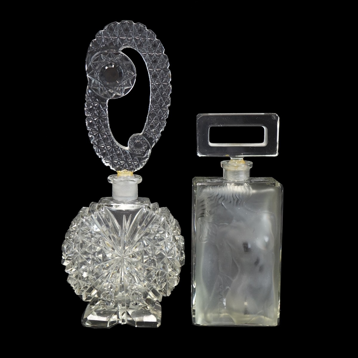 Czech Crystal Perfume Bottles