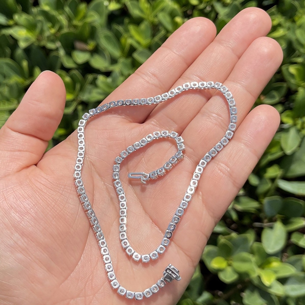 Diamond and 14K Riviera Necklace